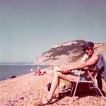 1975 - Scorching day on Seatown Beach (Heather Pepper's dad, Bob