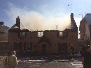 6th April, The Clock House is devastated by fire.