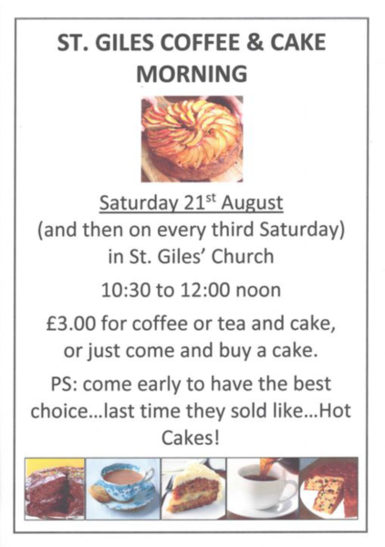 St Giles Coffee and Cake