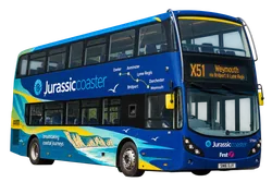 jurassic coaster bus